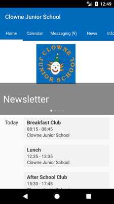 Emulate Android APK Clowne Junior School