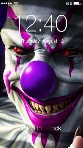 Run android online APK Clown Joker Dark  Lock from MyAndroid or emulate Clown Joker Dark  Lock using MyAndroid