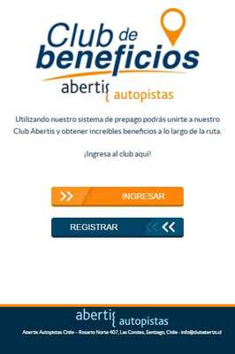 Emulate Android APK Club Abertis