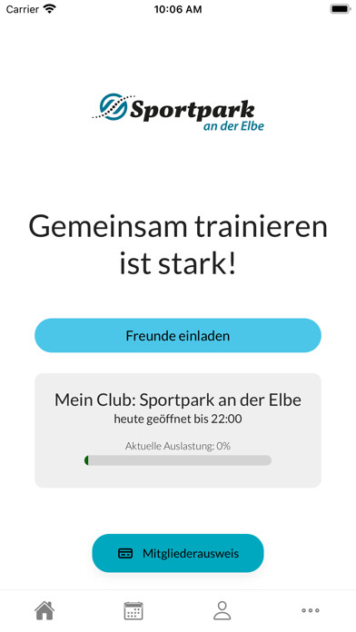 Emulate iPhone app Clubapp Sportpark an der Elbe using MyAndroid Emulate iPhone app Clubapp Sportpark an der Elbe using MyAndroid
