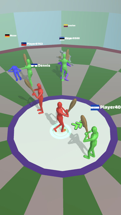 Emulate iPhone app Clubber Human.io: Fall Flat using MyAndroid