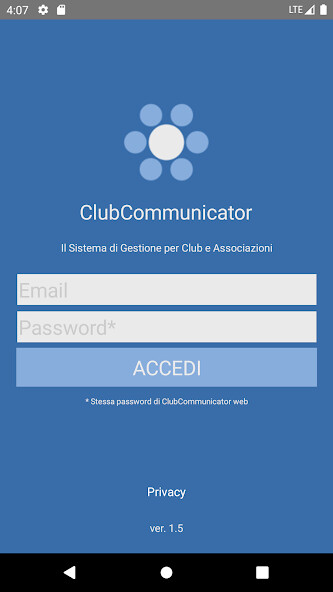 Run android online APK ClubCommunicator App from MyAndroid or emulate ClubCommunicator App using MyAndroid