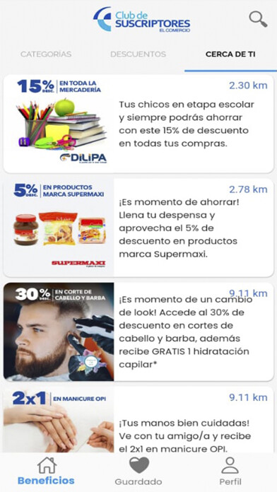 Emulate iPhone app Club de Suscriptores using MyAndroid
