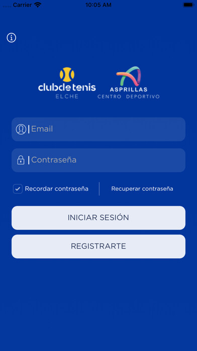 Emulate iPhone app Club de Tenis Elche using MyAndroid Emulate iPhone app Club de Tenis Elche using MyAndroid