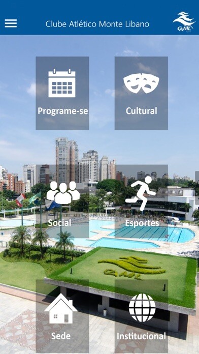 Emulate iPhone app Clube Atlético Monte Líbano using MyAndroid