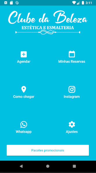 Run android online APK Clube da Beleza Estética e Esmalteria from MyAndroid or emulate Clube da Beleza Estética e Esmalteria using MyAndroid