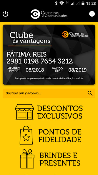 Run android online APK Clube de Vantagens Carreiras e Oportunidades from MyAndroid or emulate Clube de Vantagens Carreiras e Oportunidades using MyAndroid