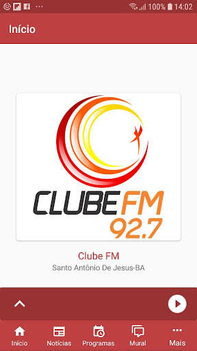 Emulate Android APK Clube FM 92.7 Emulate Android APK Clube FM 92.7