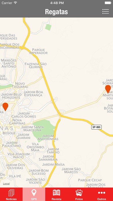 Emulate iPhone app Clube Regatas de Campinas using MyAndroid Emulate iPhone app Clube Regatas de Campinas using MyAndroid