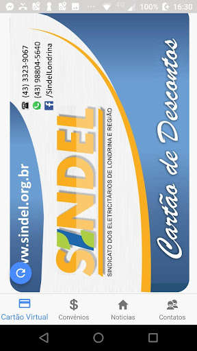 Run android online APK Clube Sindel from MyAndroid or emulate Clube Sindel using MyAndroid