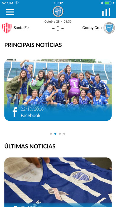 Emulate iPhone app Club Godoy Cruz using MyAndroid Emulate iPhone app Club Godoy Cruz using MyAndroid