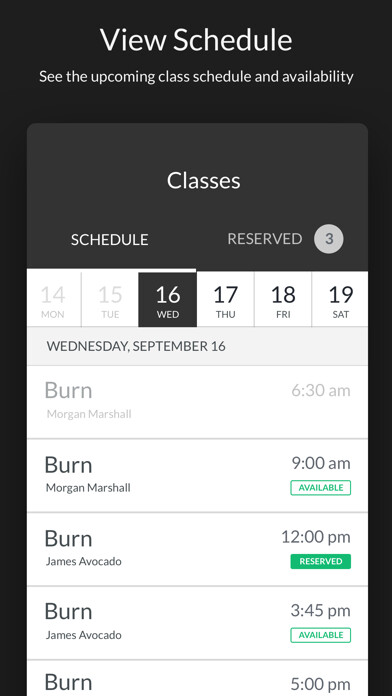 Emulate iPhone app Club Ignite Fitness using MyAndroid