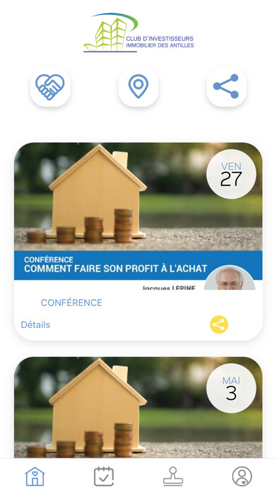 Emulate iPhone app ClubInvestisseursImmoAntilles using MyAndroid Emulate iPhone app ClubInvestisseursImmoAntilles using MyAndroid
