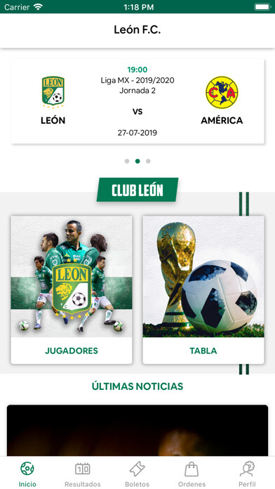 Emulate iPhone app Club Leon Oficial using MyAndroid Emulate iPhone app Club Leon Oficial using MyAndroid