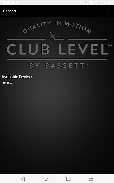Emulate iPhone app Club Level by Bassett using MyAndroid