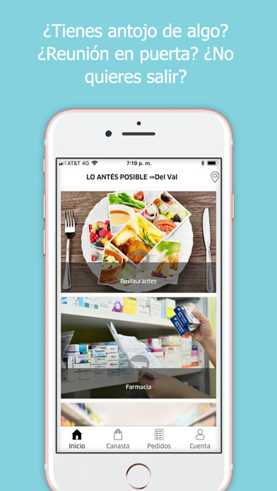 Emulate iPhone app ClubMe a Domicilio using MyAndroid