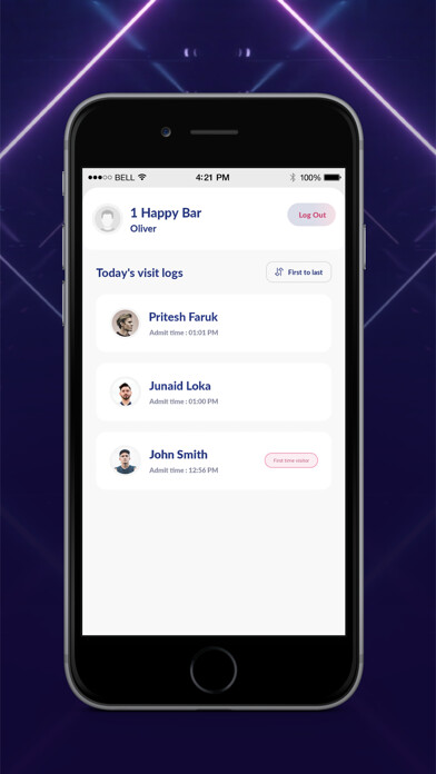 Emulate iPhone app ClubPass: for Business using MyAndroid
