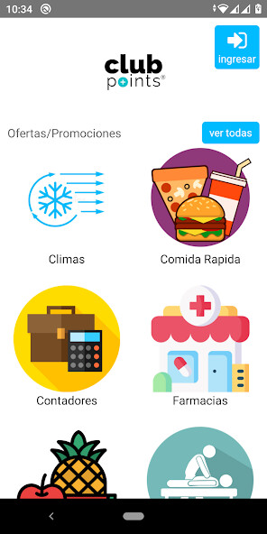 Run android online APK Club Points from MyAndroid or emulate Club Points using MyAndroid Run android online APK Club Points from MyAndroid or emulate Club Points using MyAndroid