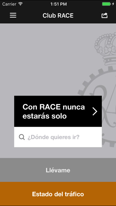 Emulate iPhone app Club RACE using MyAndroid
