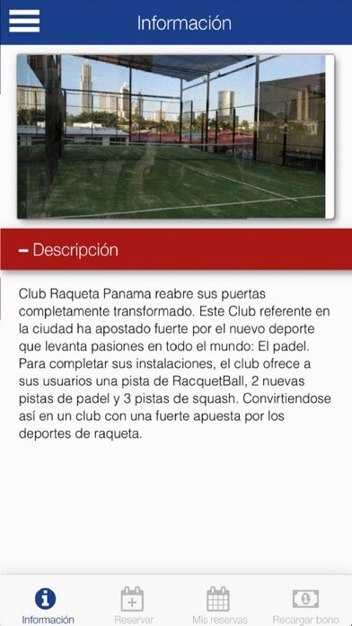 Emulate iPhone app Club Raqueta Panama using MyAndroid Emulate iPhone app Club Raqueta Panama using MyAndroid