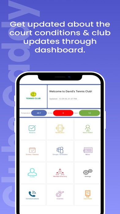 Emulate iPhone app Clubs Caddy using MyAndroid