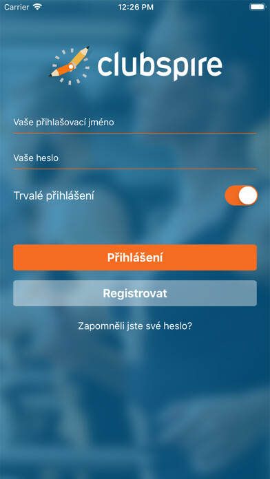 Emulate iPhone app CLUBSPIRE using MyAndroid