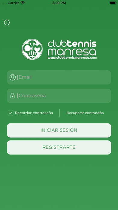 Emulate iPhone app Club Tennis Manresa using MyAndroid Emulate iPhone app Club Tennis Manresa using MyAndroid