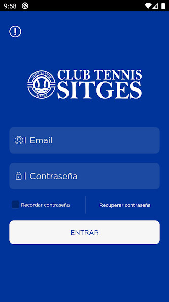 Emulate Android APK Club Tennis Sitges