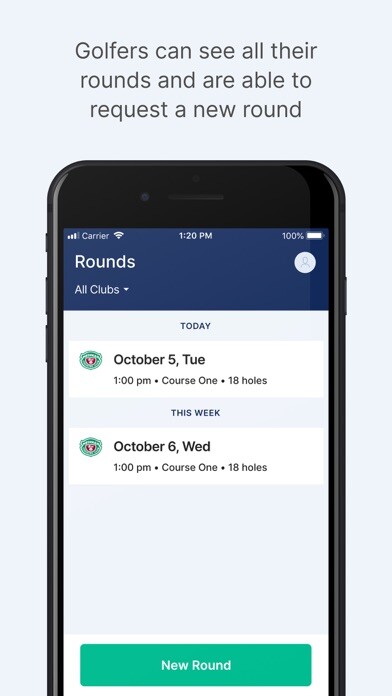 Emulate iPhone app ClubUp - App for Golfers using MyAndroid Emulate iPhone app ClubUp - App for Golfers using MyAndroid