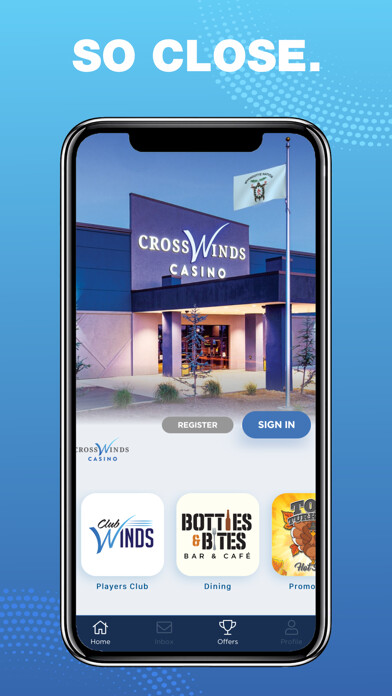 Emulate iPhone app Club WINDS Mobile using MyAndroid