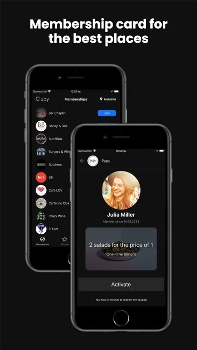 Run android online APK Cluby: Membership card from MyAndroid or emulate Cluby: Membership card using MyAndroid