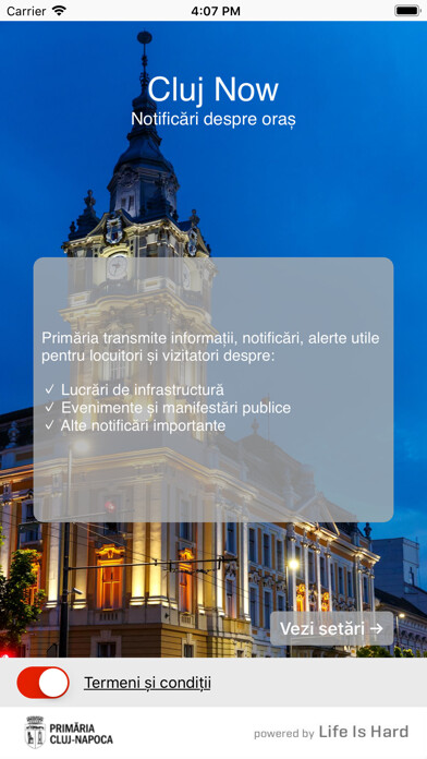 Emulate iPhone app Cluj Now using MyAndroid Emulate iPhone app Cluj Now using MyAndroid