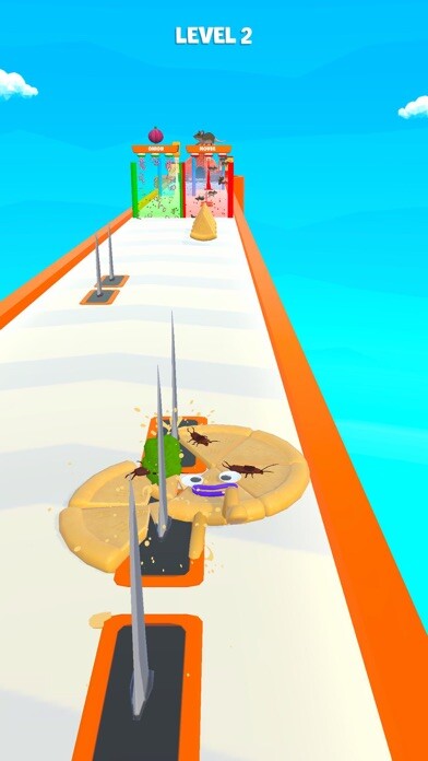 Emulate iPhone app Clumsy Pizza using MyAndroid