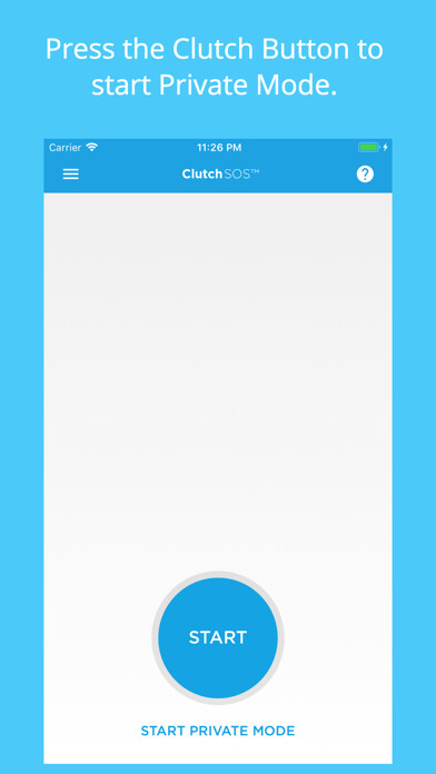 Emulate iPhone app ClutchSOS using MyAndroid Emulate iPhone app ClutchSOS using MyAndroid