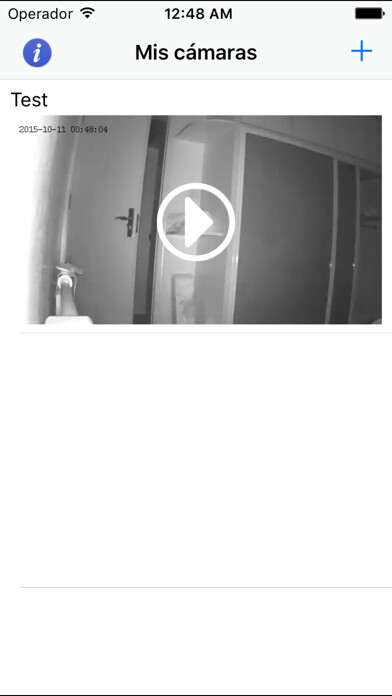 Emulate iPhone app Cámara IP DROP Zecur-tahg using MyAndroid