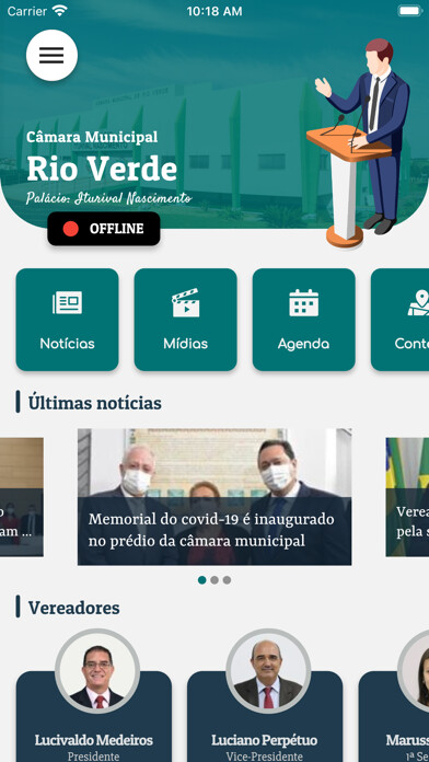 Emulate iPhone app Câmara Rio Verde using MyAndroid Emulate iPhone app Câmara Rio Verde using MyAndroid