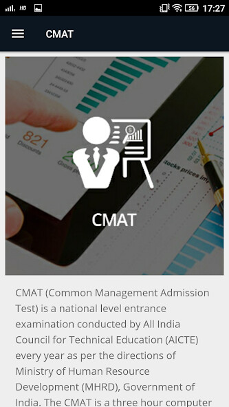 Run android online APK CMAT 2021 from MyAndroid or emulate CMAT 2021 using MyAndroid