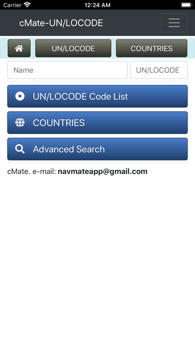Emulate iPhone app cMate-UN LOCODE using MyAndroid Emulate iPhone app cMate-UN LOCODE using MyAndroid
