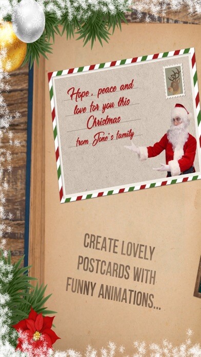 Emulate iPhone app Cmatic – 3D Animated postcards using MyAndroid