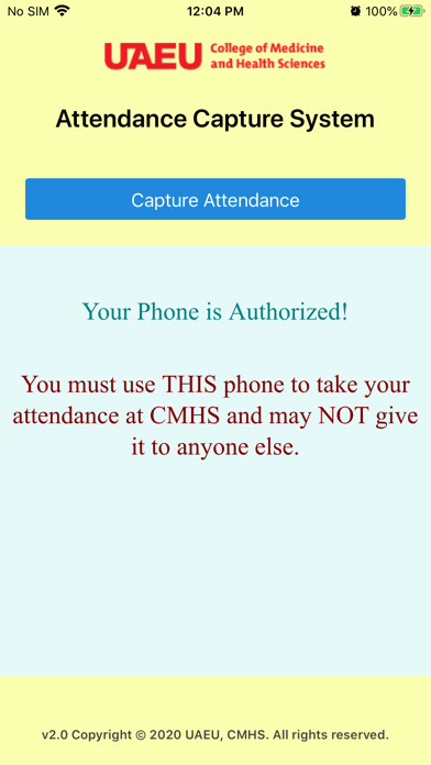 Emulate iPhone app CMHS Attendance using MyAndroid Emulate iPhone app CMHS Attendance using MyAndroid