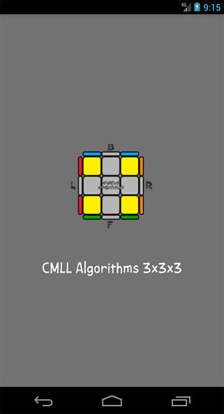 Run android online APK CMLL Algorithms 3x3x3 from MyAndroid or emulate CMLL Algorithms 3x3x3 using MyAndroid