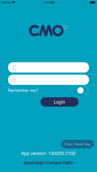 Emulate iPhone app CMO Compliance V15.02 using MyAndroid
