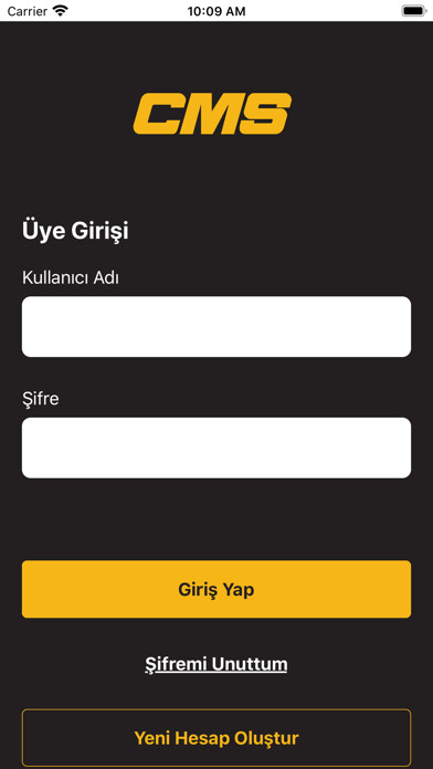 Emulate iPhone app CMS Biz Bize using MyAndroid