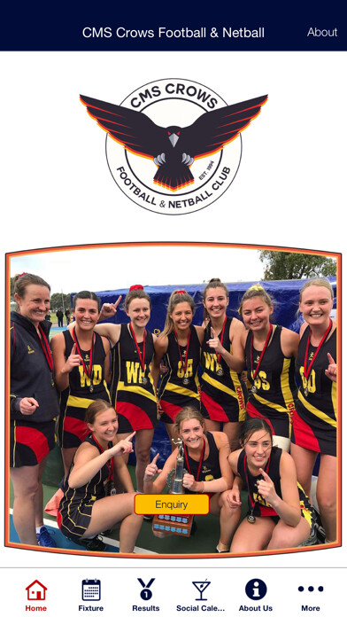 Emulate iPhone app CMS Crows Football & Netball using MyAndroid Emulate iPhone app CMS Crows Football & Netball using MyAndroid