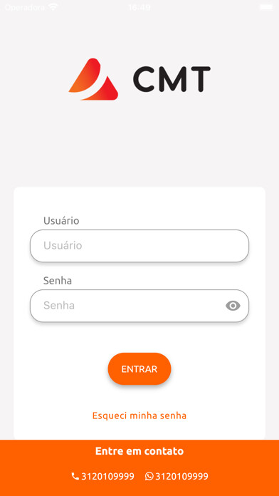 Emulate iPhone app CMT Internet using MyAndroid