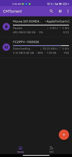 Run android online APK CMTorrent from MyAndroid or emulate CMTorrent using MyAndroid