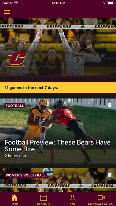 Emulate iPhone app CMU Athletics using MyAndroid Emulate iPhone app CMU Athletics using MyAndroid