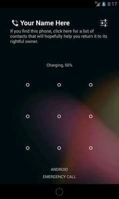 Emulate Android APK CN13 Lock Screen Contacts
