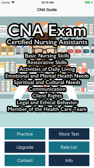 Emulate iPhone app CNA Nursing Assistant Exam 18 using MyAndroid Emulate iPhone app CNA Nursing Assistant Exam 18 using MyAndroid