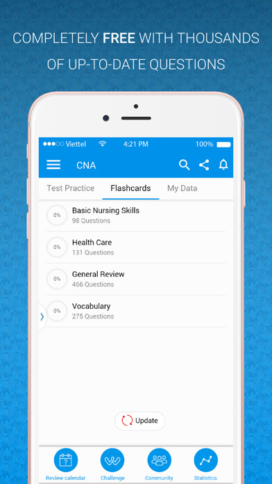 Emulate iPhone app CNA Practice test 2018 using MyAndroid Emulate iPhone app CNA Practice test 2018 using MyAndroid